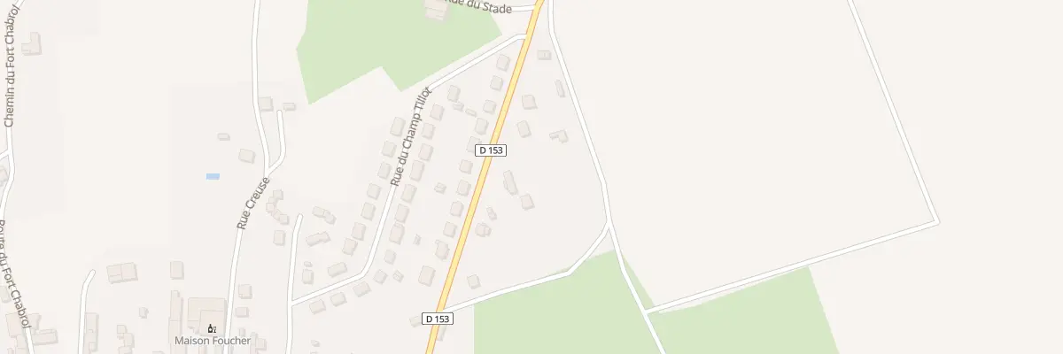 Plan du 12 Rte de Dampierre à Alligny-Cosne