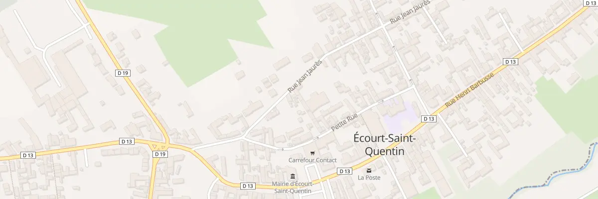Plan du 17 Vc Petite Rue à Écourt-Saint-Quentin