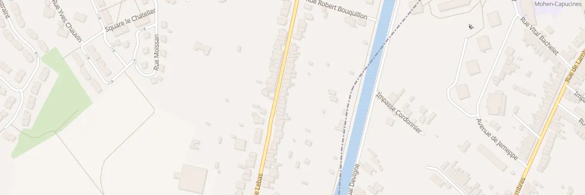 Plan du 498 Rue Jean Baptiste Lebas à Lambres-lez-Douai