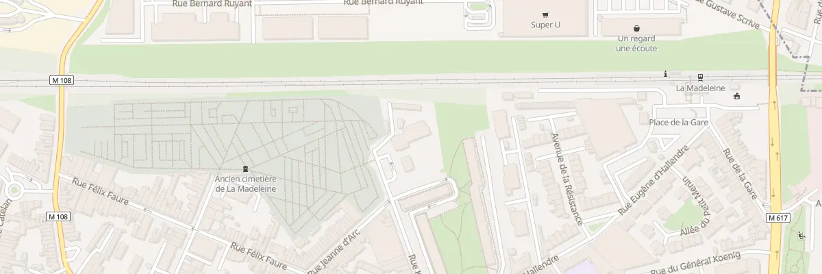 Plan du 98 Rue Kléber à La Madeleine