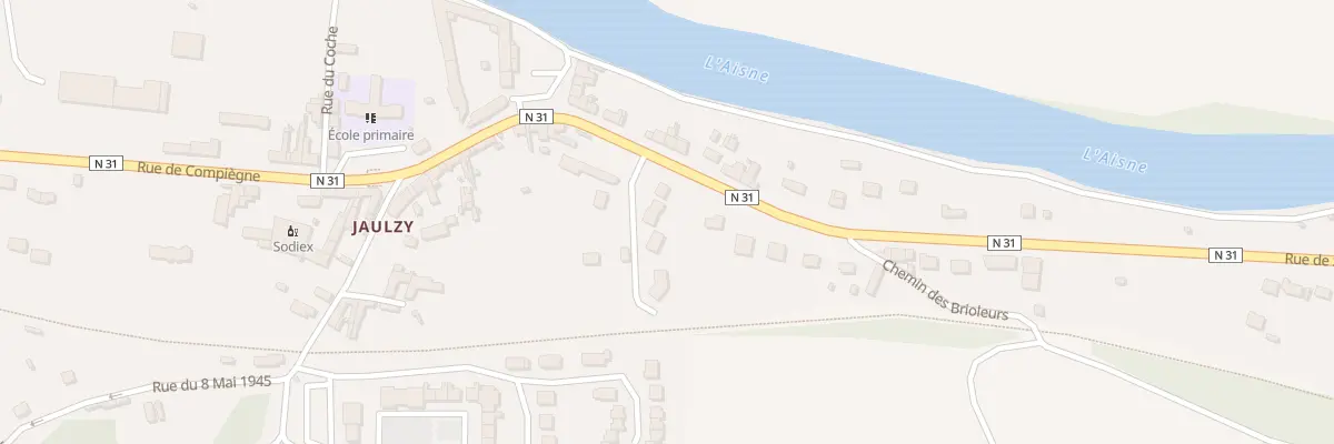 Plan du 3 Imp de la Petite Montagne à Jaulzy