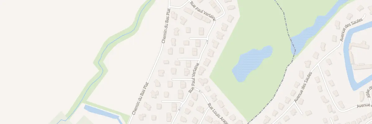 Plan du 38 Rue Paul Verlaine à Wambrechies