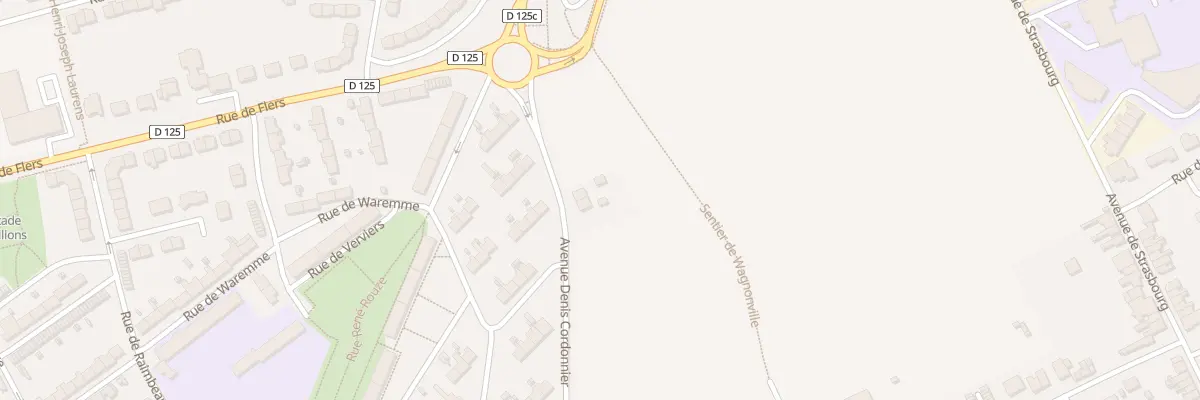 Plan du 560 Av Denis Cordonnier à Douai