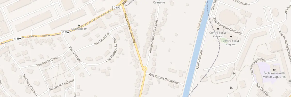 Plan du 731 Rue Jean Baptiste Lebas à Lambres-lez-Douai