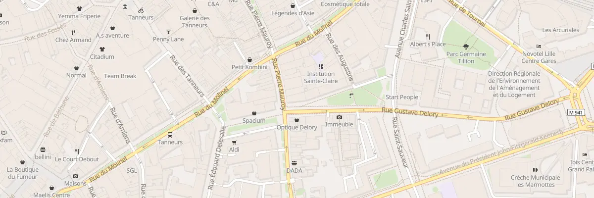 Plan du 137 Rue Pierre Mauroy à Lille