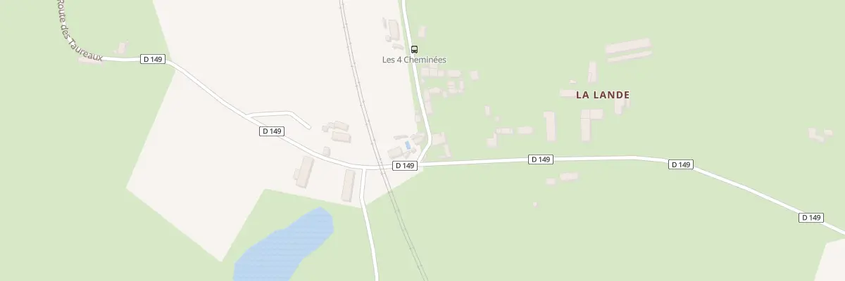 Plan du 45 Les Quatre Cheminees à Saincaize-Meauce