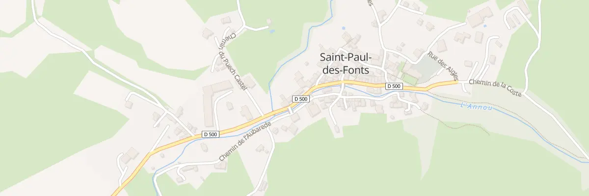 Plan du 5244 Saint Paul des Fonts à Saint-Jean-et-Saint-Paul