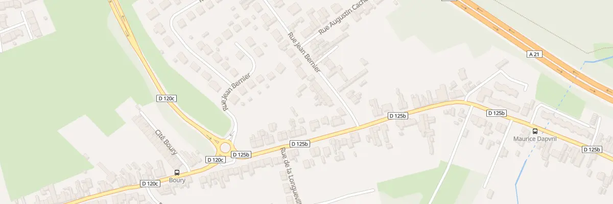 Plan du 7 Rue Jean Bernier à Flers-en-Escrebieux