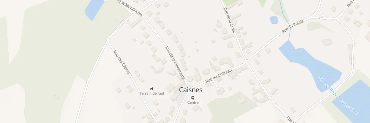 Plan du 56 Rue de la Montinette à Caisnes