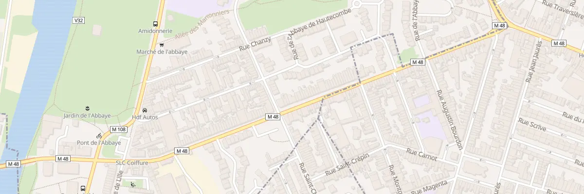 Plan du 99 Rue du Général Leclerc à Marquette-lez-Lille