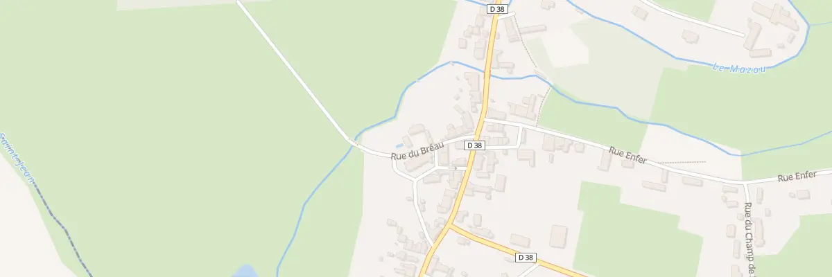 Plan du 8 Rue du Bréau à Narcy