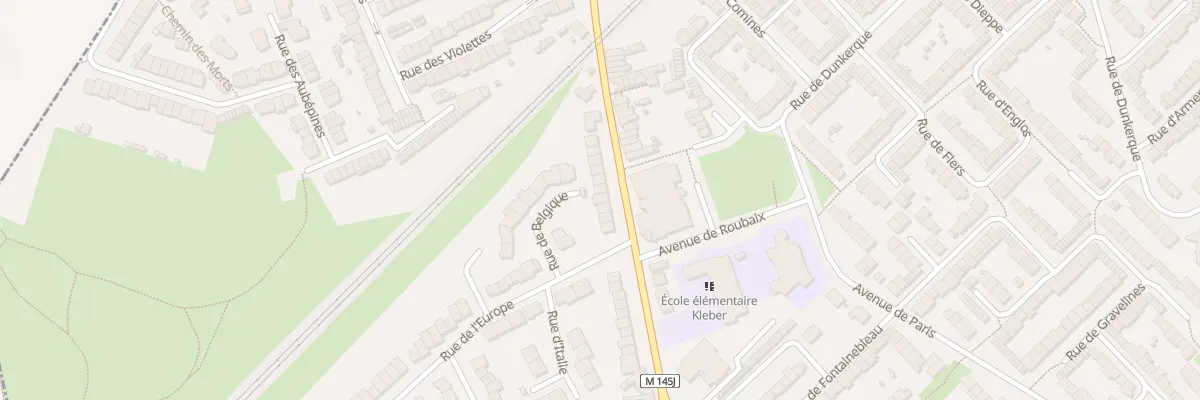 Plan du 309 Rue Kléber à Faches-Thumesnil