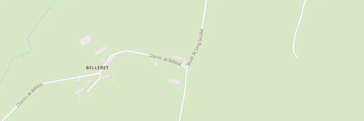 Plan du 5130 Belleret à Gipcy