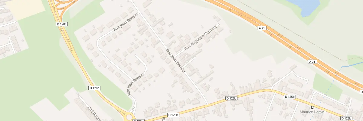 Plan du 24 Rue Jean Bernier à Flers-en-Escrebieux