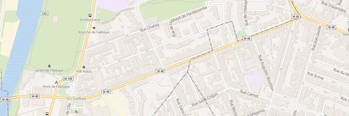 Plan du 101 Rue du Général Leclerc à Marquette-lez-Lille