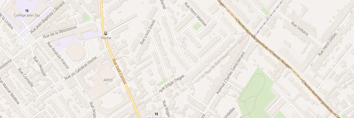 Plan du 11 Rue Édouard Manet à Faches-Thumesnil