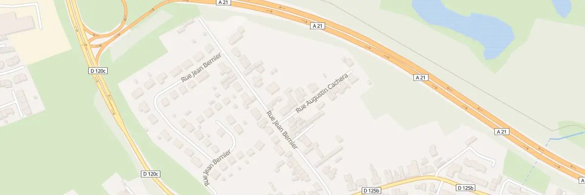 Plan du 8 Rue Augustin Cachera à Flers-en-Escrebieux