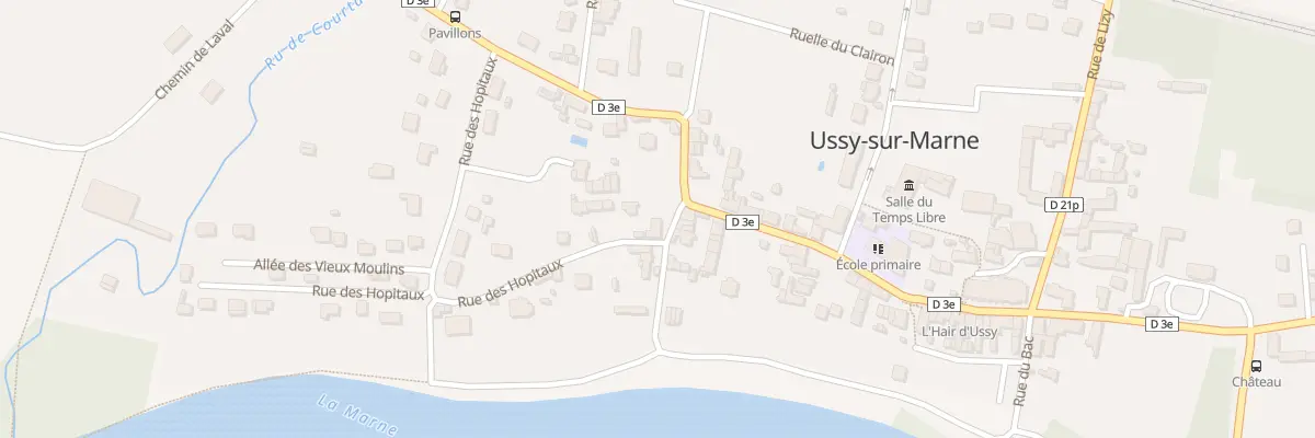 Plan du 4 Rue des Hopitaux à Ussy-sur-Marne