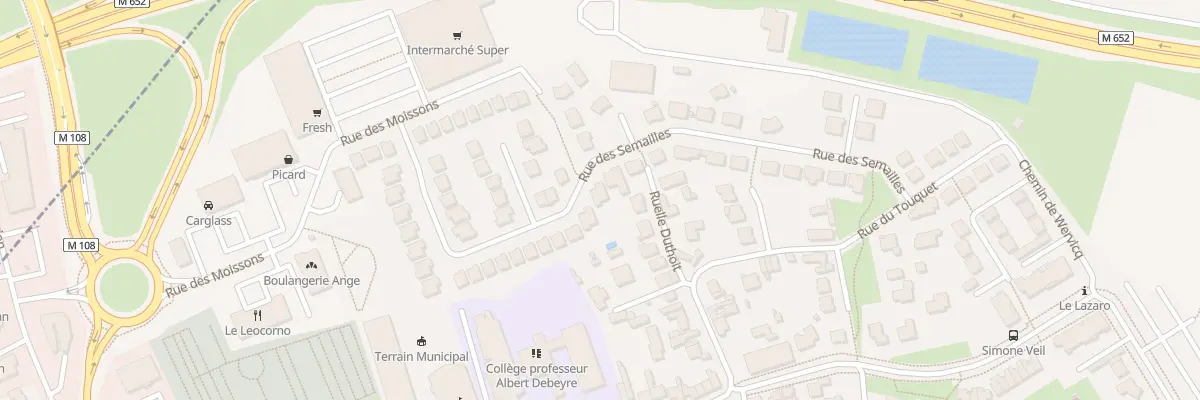Plan du 16 Rue des Semailles à Marquette-lez-Lille