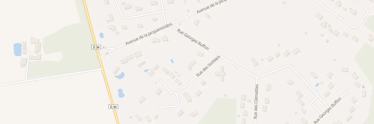 Plan du 2 Rue des Sorbiers à Courtenay