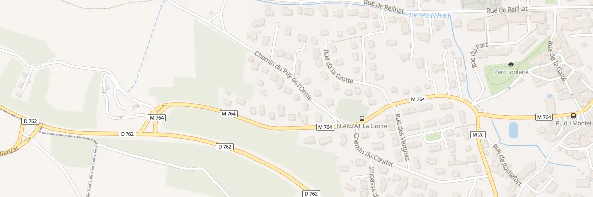 Plan du 89 Rue de Puy l’Orme à Blanzat