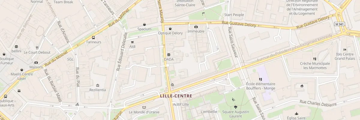 Plan du 171 Rue Pierre Mauroy à Lille