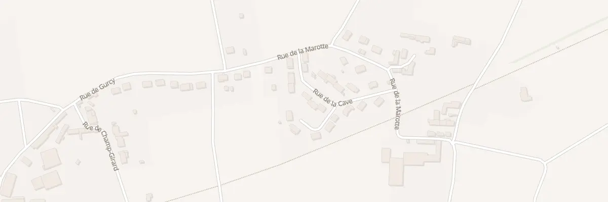 Plan du 8 Rue de la Cave à Montigny-Lencoup