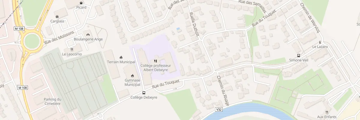 Plan du 13 Rue du Touquet à Marquette-lez-Lille