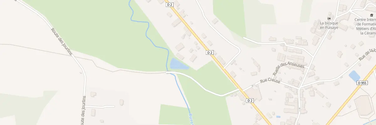 Plan du 23 Rte de Saint Fargeau à Saint-Amand-en-Puisaye