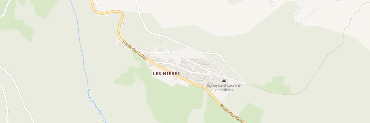 Plan du 5390 Les Nieres à Saint-Gervais-sur-Mare