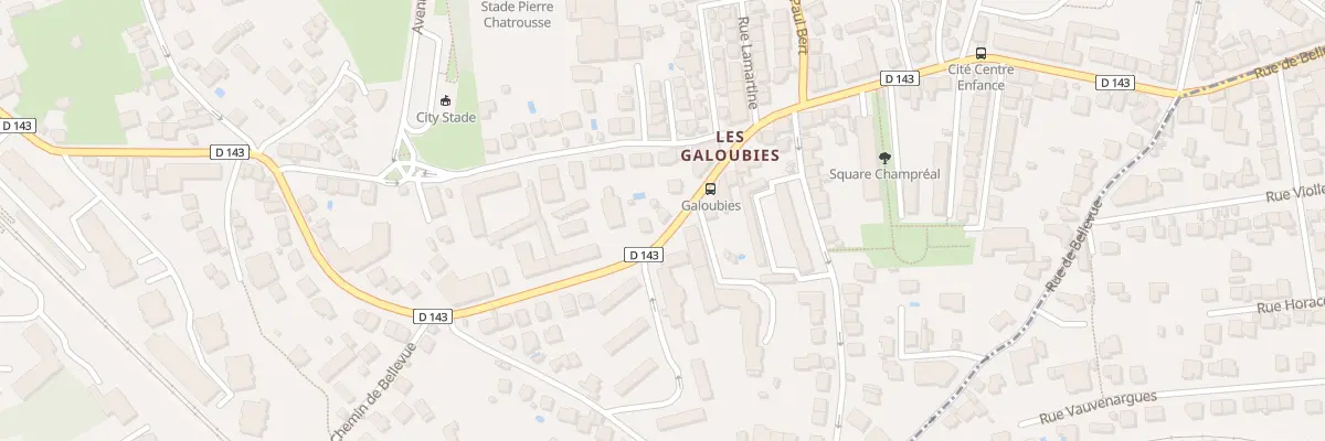 Plan du 52 Bd Gambetta à Chamalières