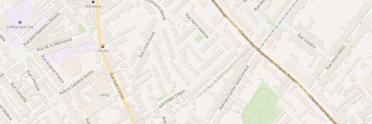 Plan du 12 Rue Édouard Manet à Faches-Thumesnil