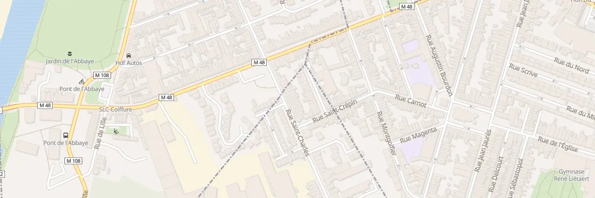Plan du 212 Rue Saint-Charles à La Madeleine
