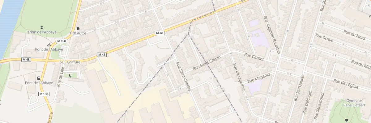 Plan du 204 Rue Saint-Charles à La Madeleine