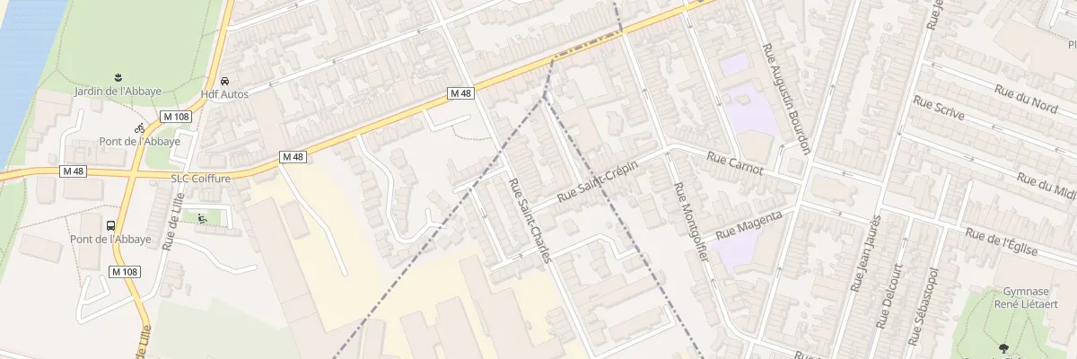 Plan du 202 Rue Saint-Charles à La Madeleine