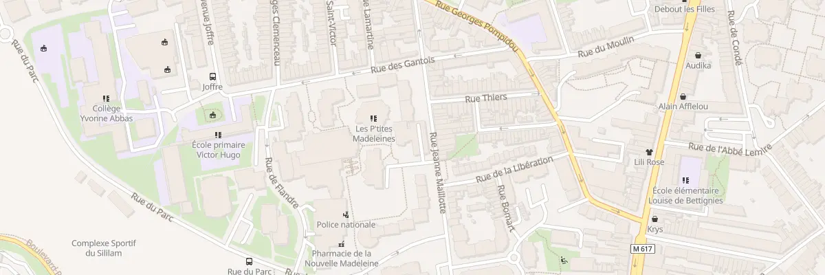 Plan du 51 Rue Jeanne Maillotte à La Madeleine