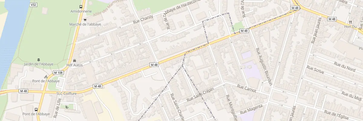Plan du 106 Rue du Général Leclerc à Marquette-lez-Lille