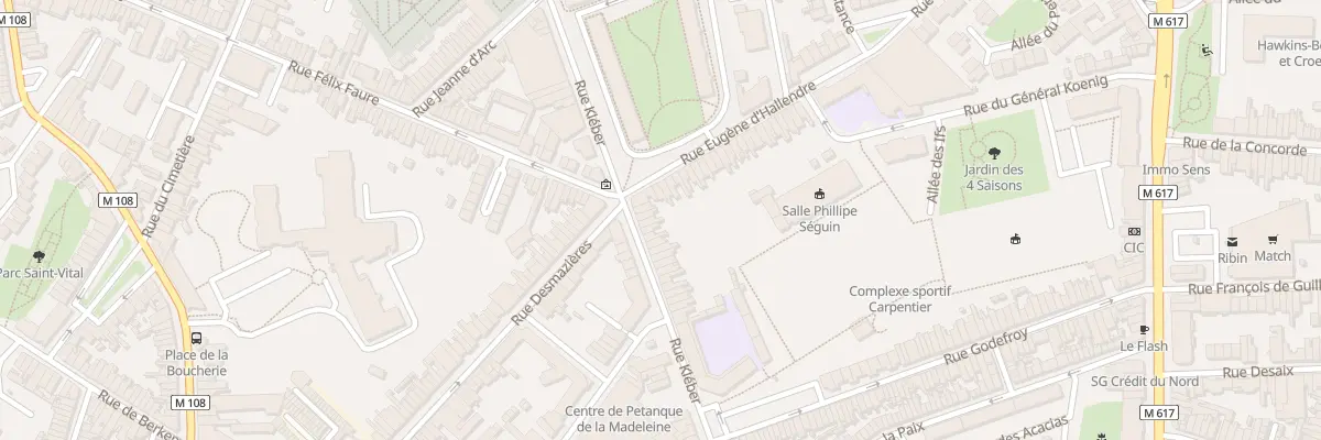 Plan du 82 Rue Kléber à La Madeleine