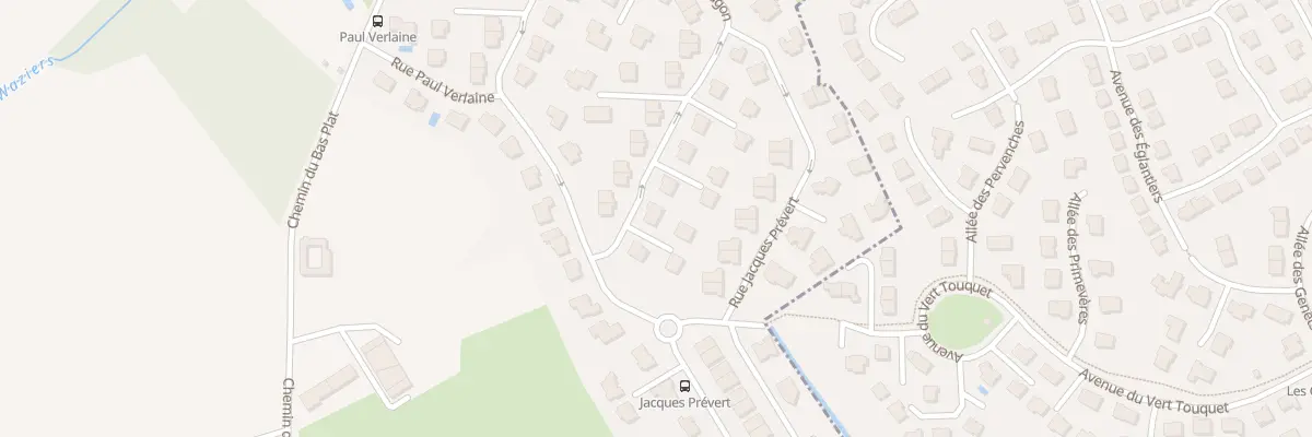 Plan du 8 Rue Jacques Prévert à Wambrechies