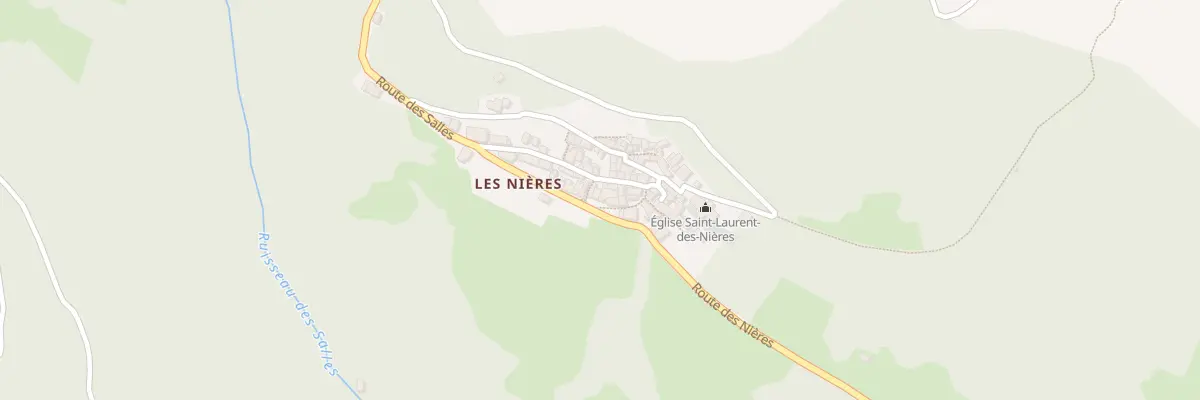 Plan du 5715 Les Nieres à Saint-Gervais-sur-Mare