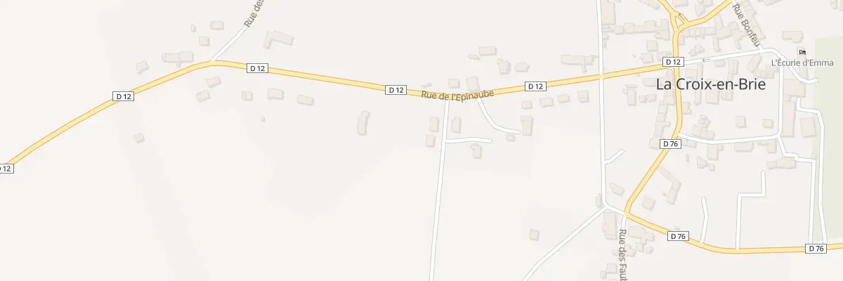 Plan du 4 Che de l’Epinaube à La Croix-en-Brie