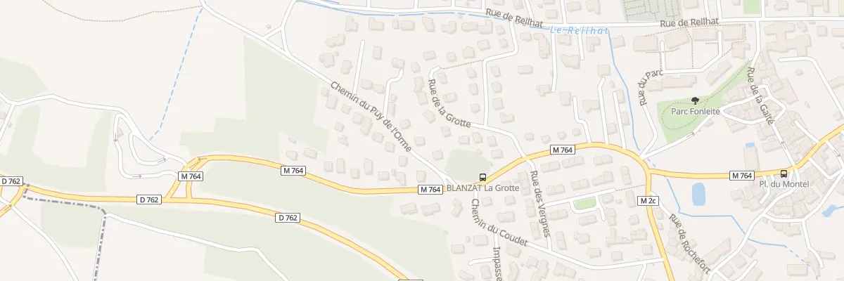 Plan du 60 Rue de Puy l’Orme à Blanzat