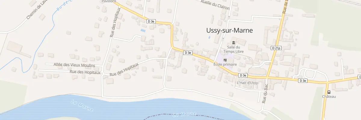 Plan du 59 Rue de Changis à Ussy-sur-Marne