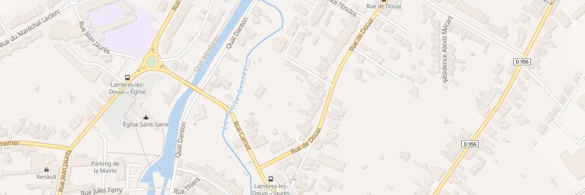 Plan du 17 Rue de Douai à Lambres-lez-Douai