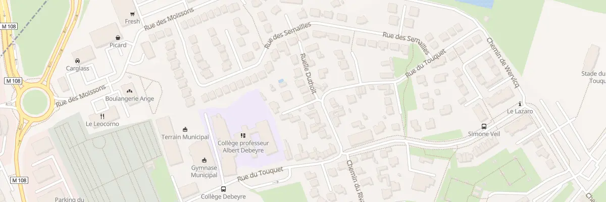 Plan du 37 Rue du Touquet à Marquette-lez-Lille