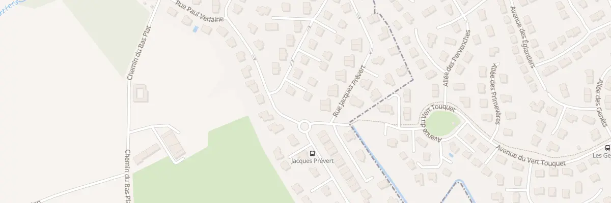 Plan du 4 Rue Jacques Prévert à Wambrechies