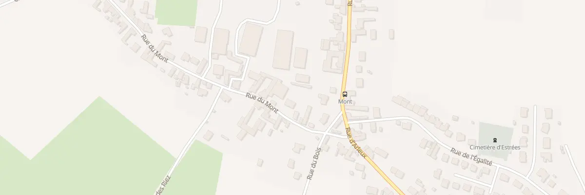 Plan du 6 Rue du Mont à Estrées