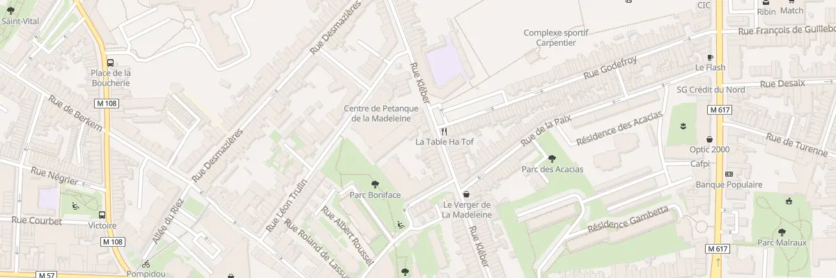 Plan du 79 Rue Kléber à La Madeleine