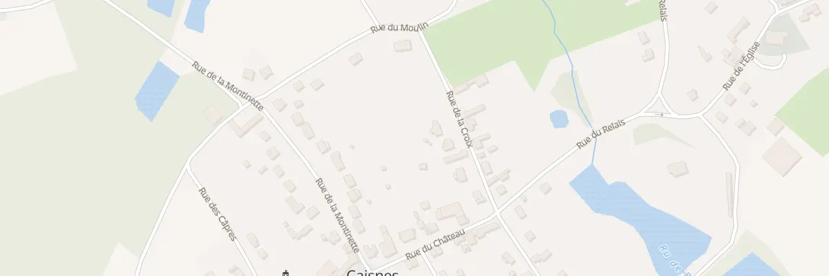 Plan du 97 Rue de la Croix à Caisnes