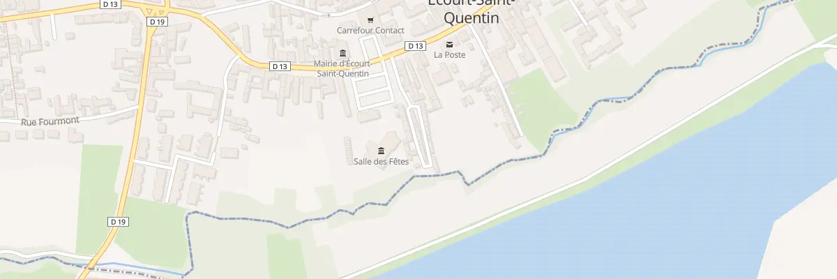 Plan du 44 Rue Henri Barbusse à Écourt-Saint-Quentin